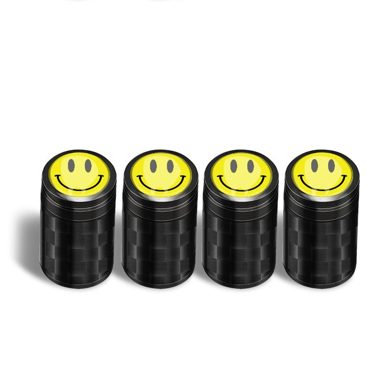 Carbon Fibre Car Wheel Tire Valve Stem Cap For Tesla Model3/Y/X/S(4pcs)