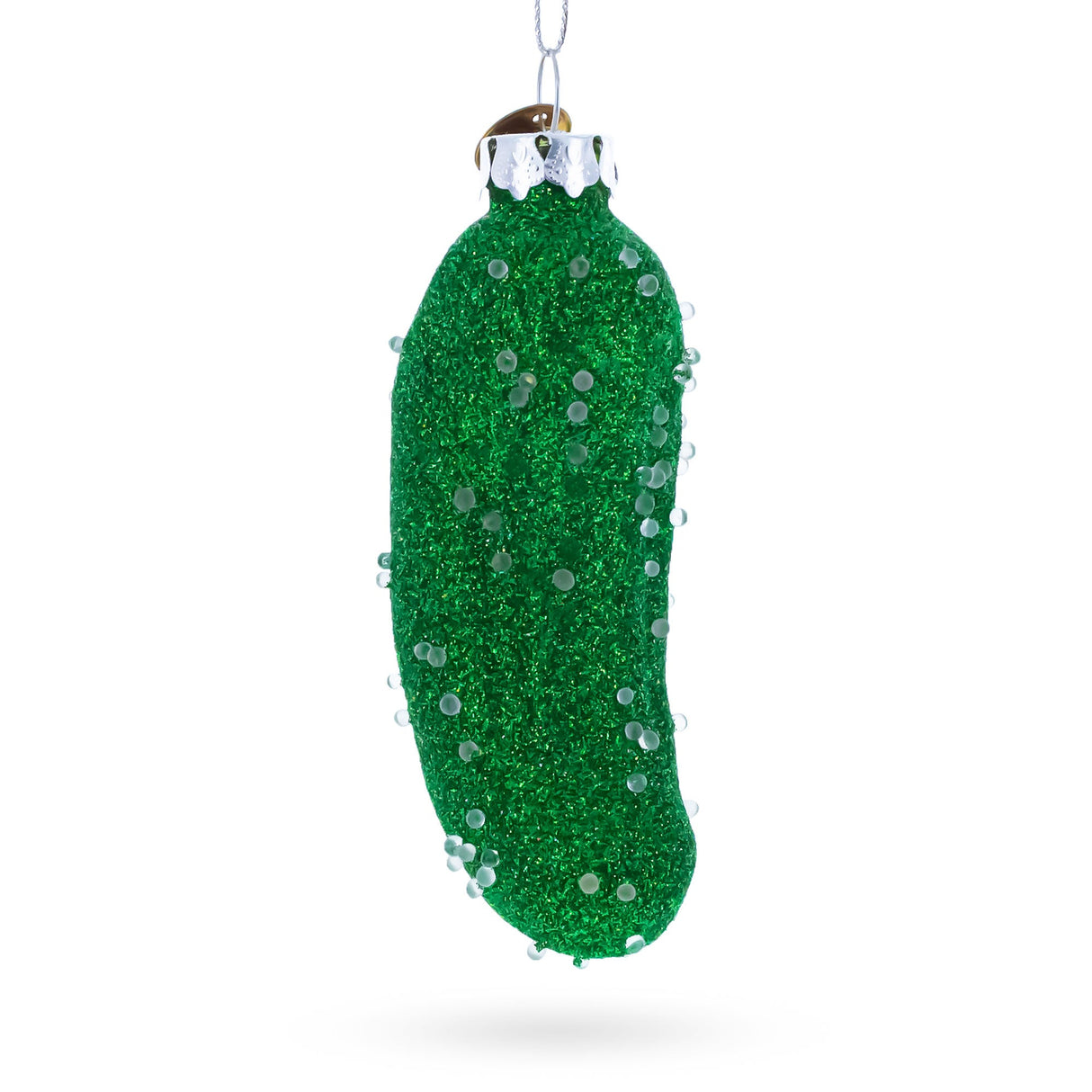 Salted Pickle Glass Christmas Ornament