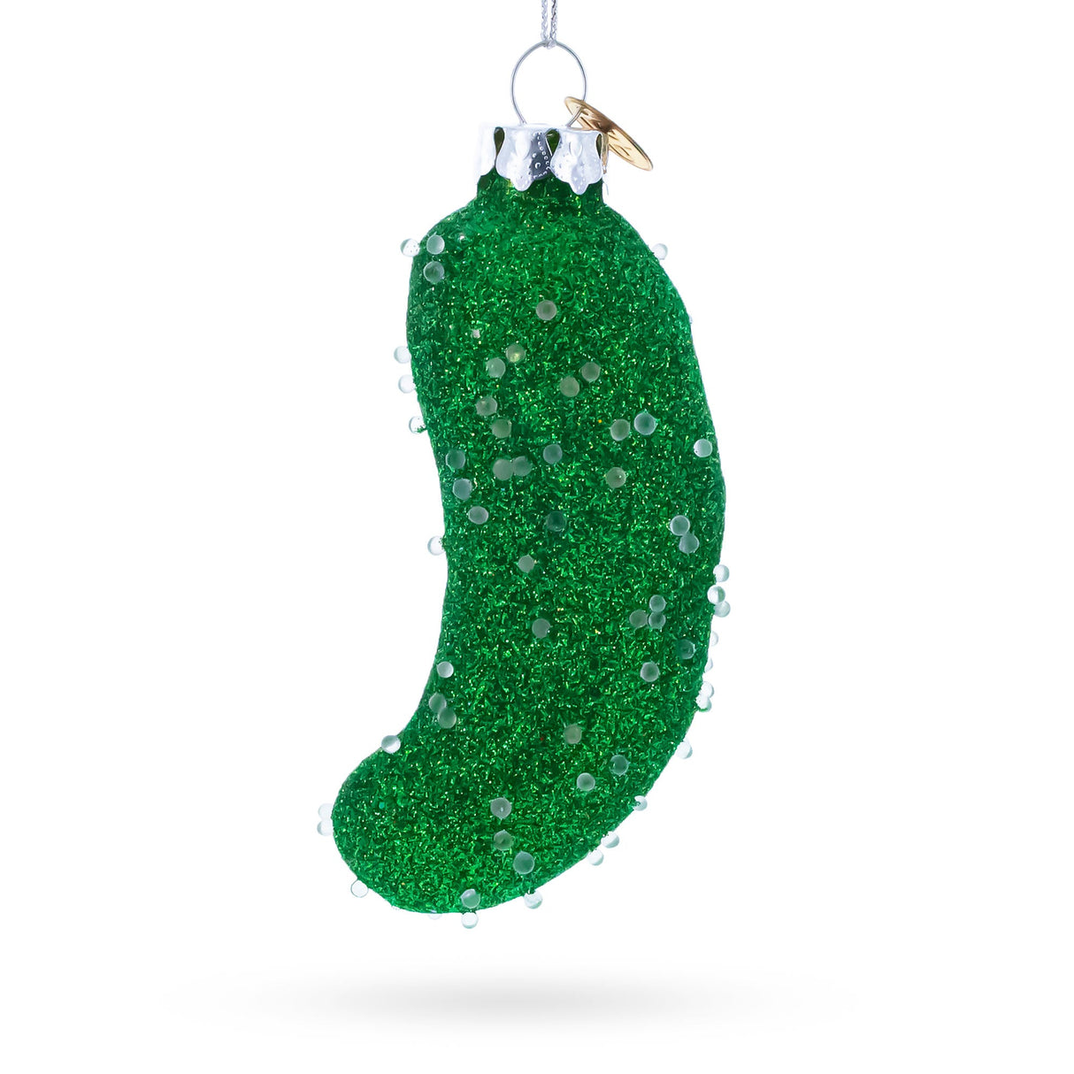 Salted Pickle Glass Christmas Ornament