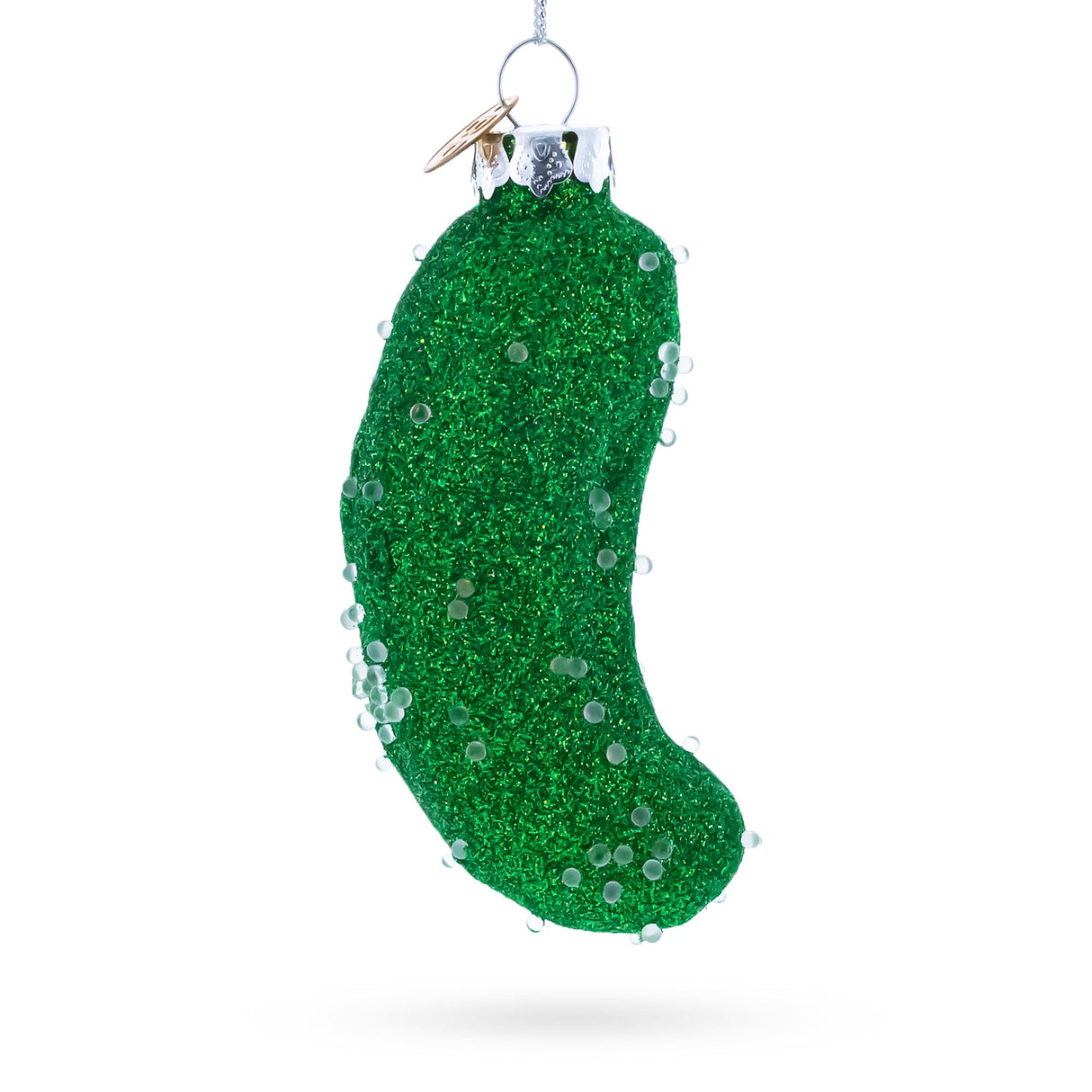 Salted Pickle Glass Christmas Ornament