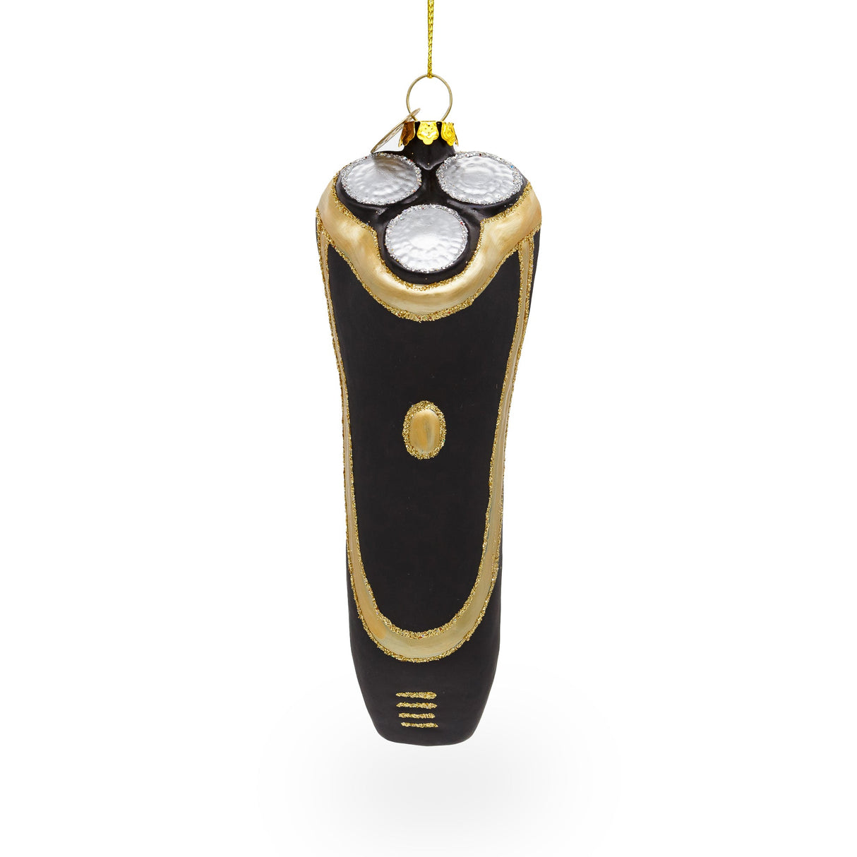 Electric Shaver Glass Christmas Ornament