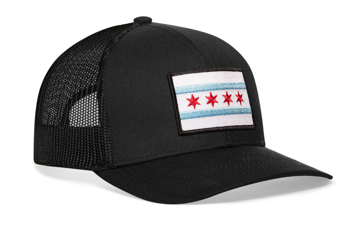 Chicago Flag Trucker Hat | City Snapback