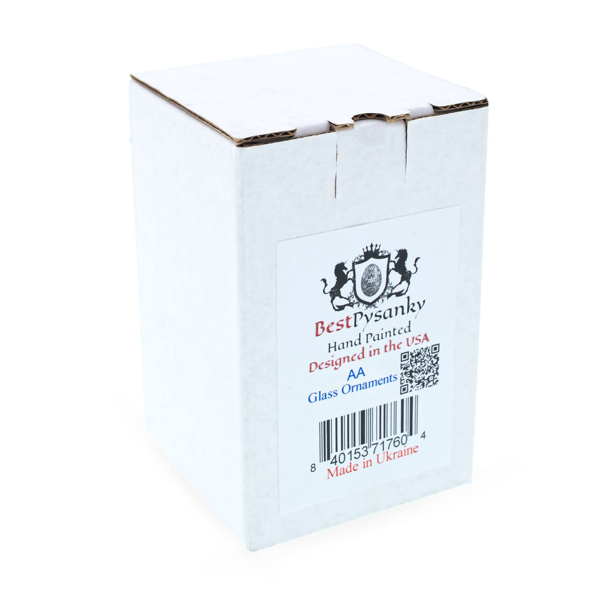 Father Bear with Cubs in Traditional Dress Glass Christmas Ornament