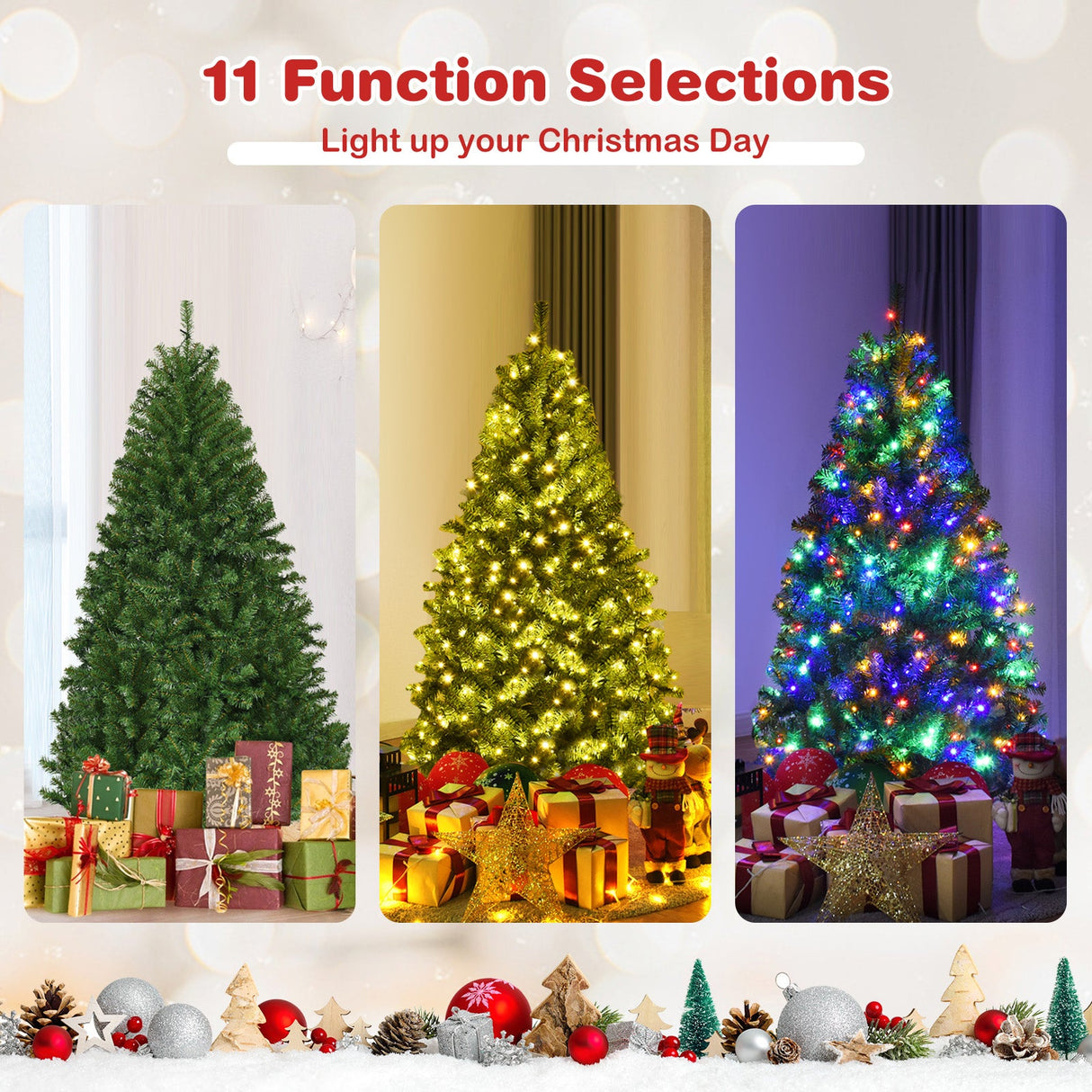 Árbol de Navidad Artificial Premium con Bisagras