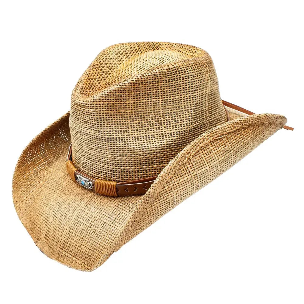 Peter Grimm Cobra - Sombrero de vaquero de paja