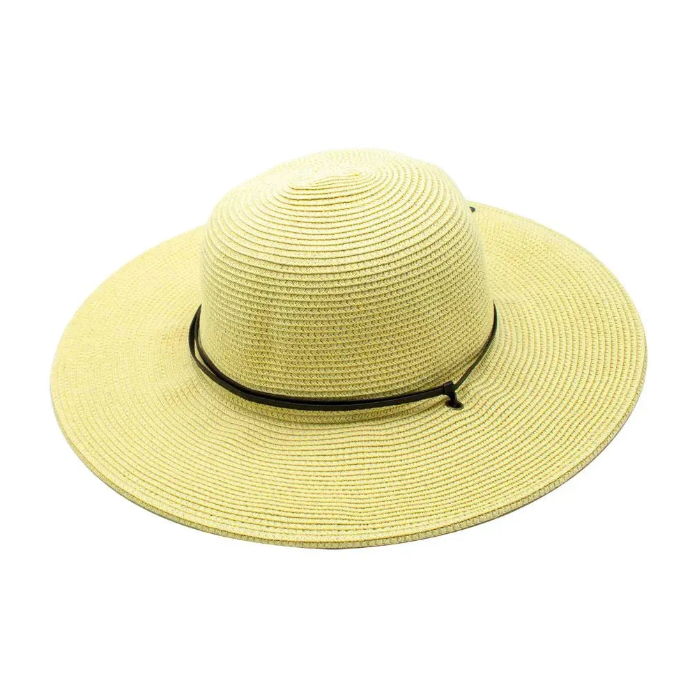 Peter Grimm Coralia - Sombrero de sol de paja para mujer