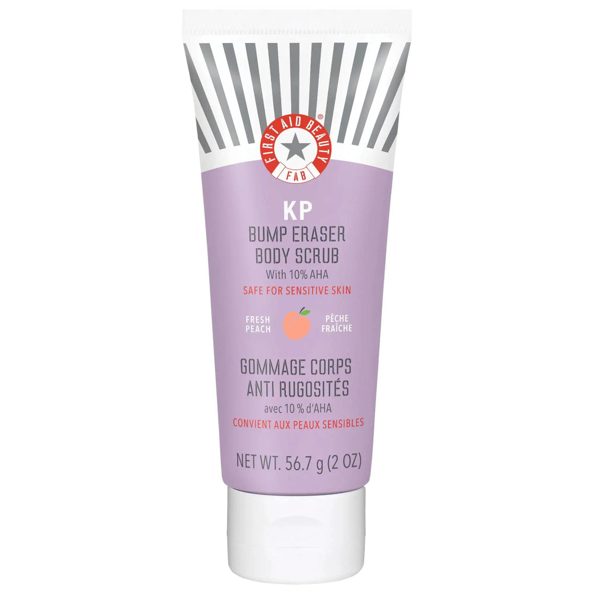 KP Bump Eraser Mini AHA Body Scrub - Exfoliating Treatment for Keratosis Pilaris & Strawberry Skin - Vegan & Cruelty-Free