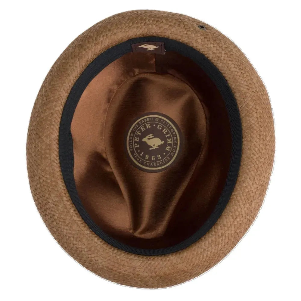 Peter Grimm Deppo - Sombrero Fedora de Paja