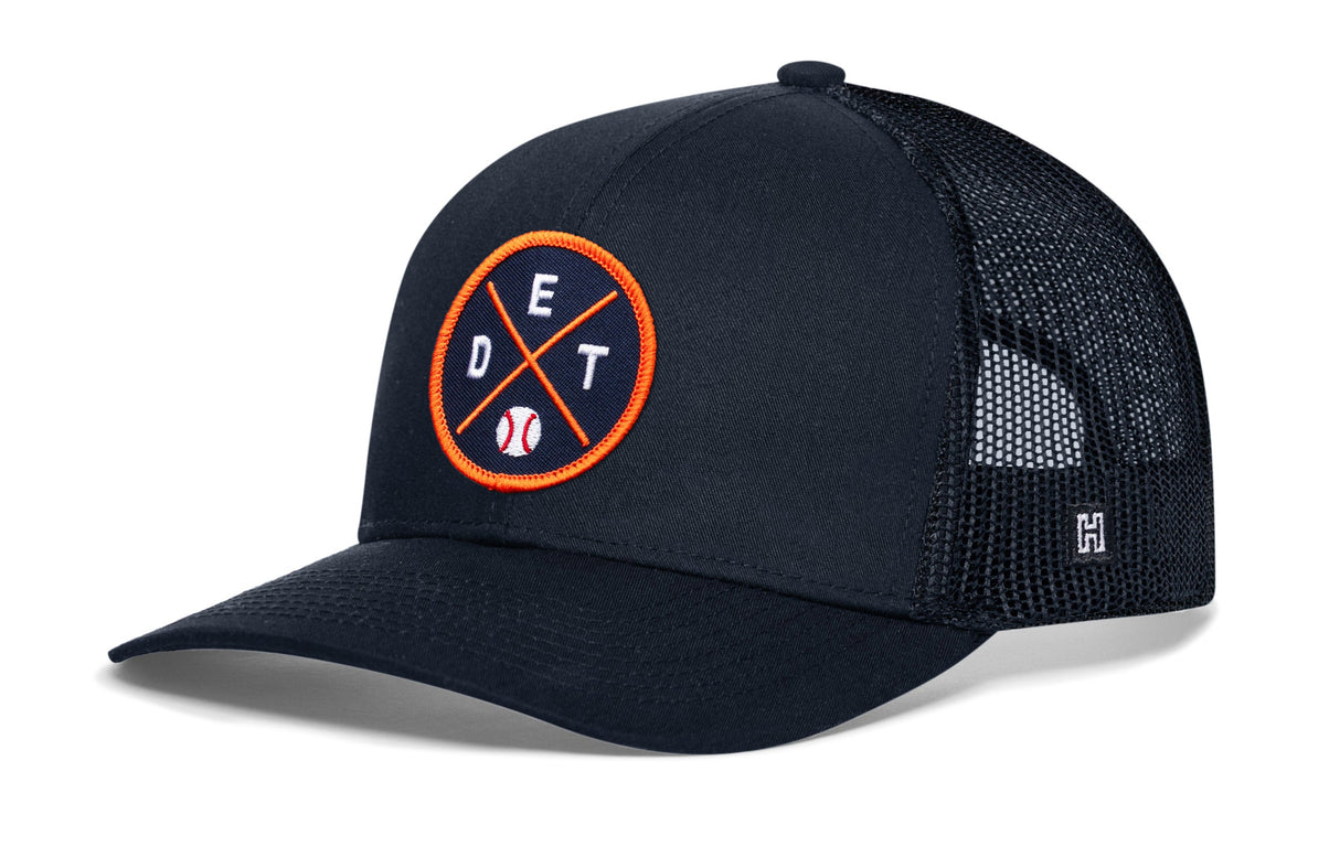 Detroit Trucker Hat | DET X Baseball Snapback