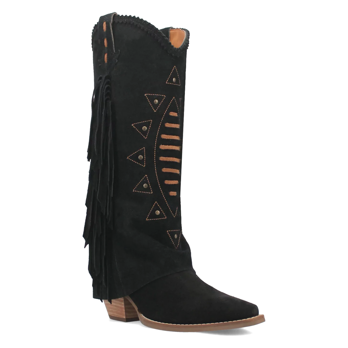 Dingo Spirit Trail - Women's Suede Leather Cowgirl Boots