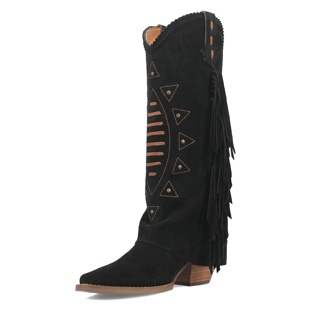 Dingo Spirit Trail - Women's Suede Leather Cowgirl Boots