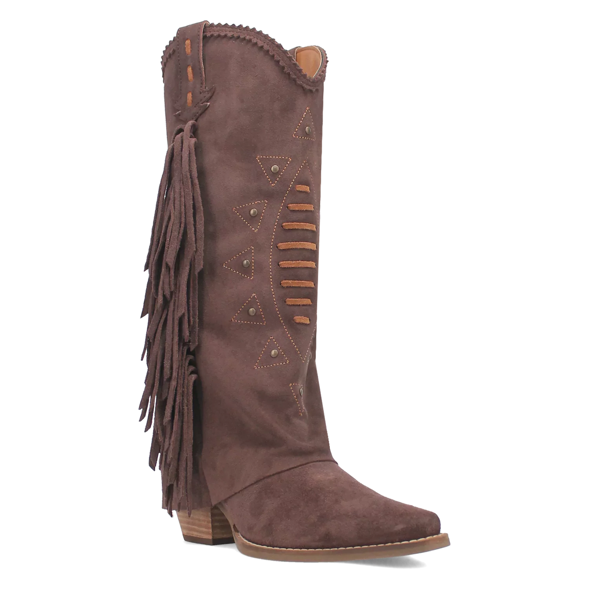 Dingo Spirit Trail - Women's Suede Leather Cowgirl Boots