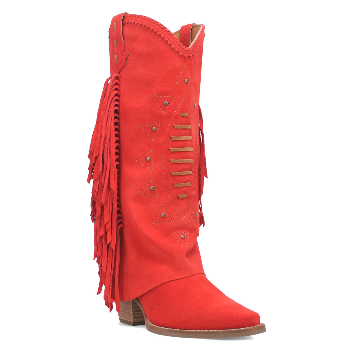 Dingo Spirit Trail - Women's Suede Leather Cowgirl Boots