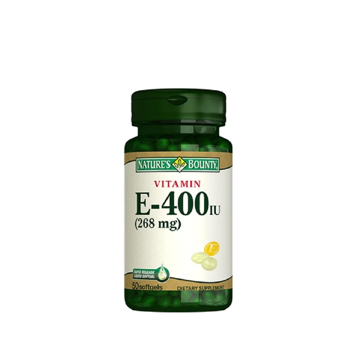 Nature's Bounty Vitamin E 400 IU Softgels