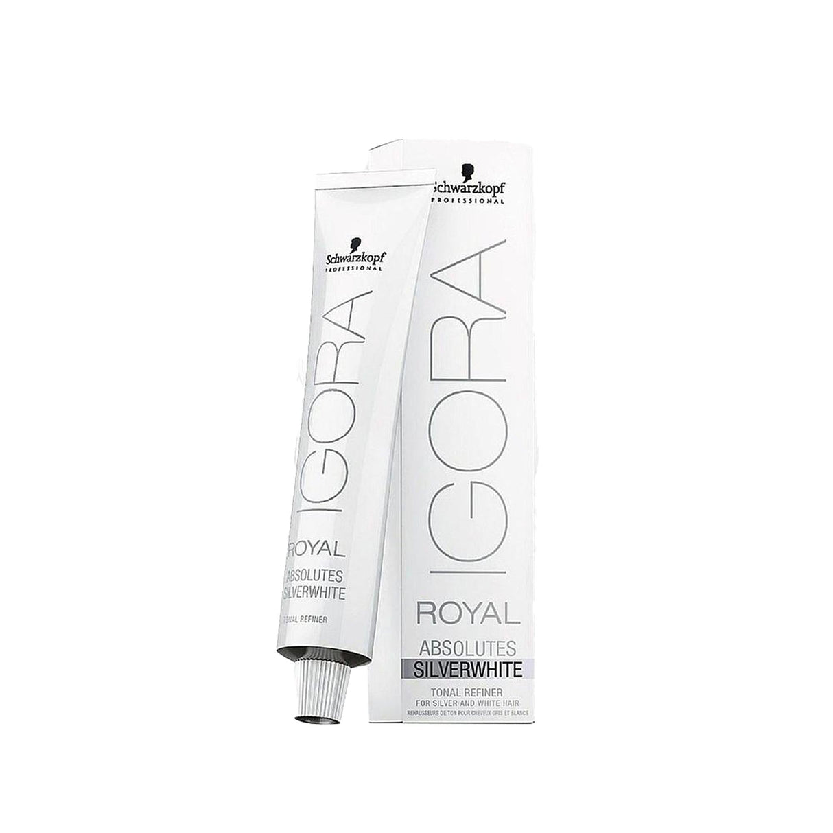 Schwarzkopf Igora Royal Absolutes Silver Hair Toner - Maintains Vibrant White Hair Tones, 2.03 fl oz