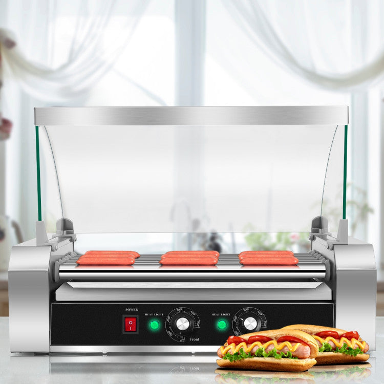 18 Hot Dogs 7-Rodillos Cocina Comercial