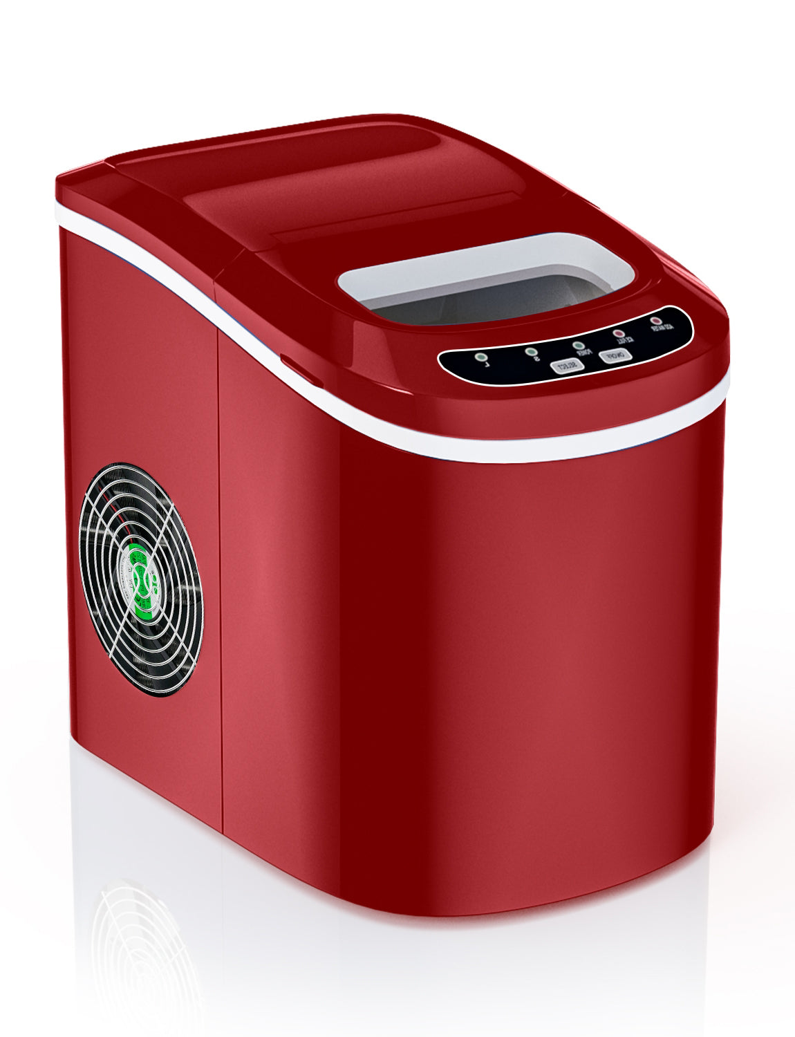 Mini máquina eléctrica portátil y compacta para hacer hielo