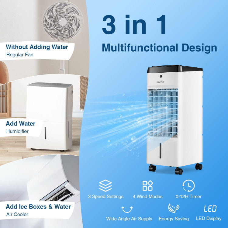 Portable 3-in-1 Air Cooler