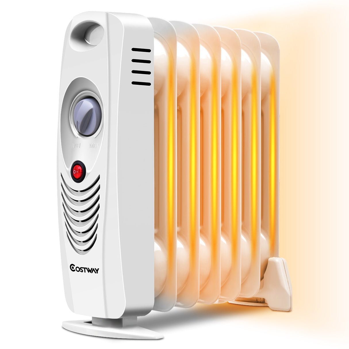 Calefactor Eléctrico Portátil Mini Radiador de Aceite de 700 W