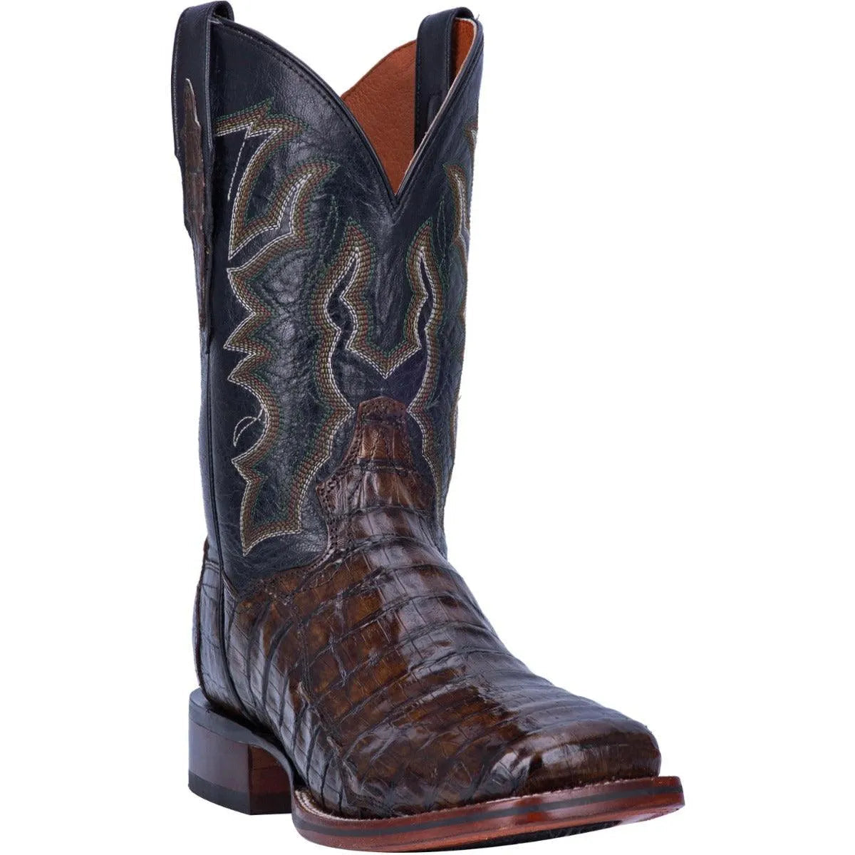 Botas Cowboy de Cuero de Piel de Caimán para Hombre Dan Post Kingsly