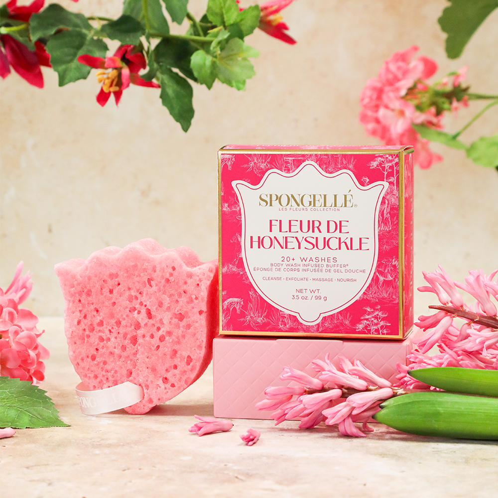 Flor de Madreselva | Esponja Exfoliante Les Fleurs