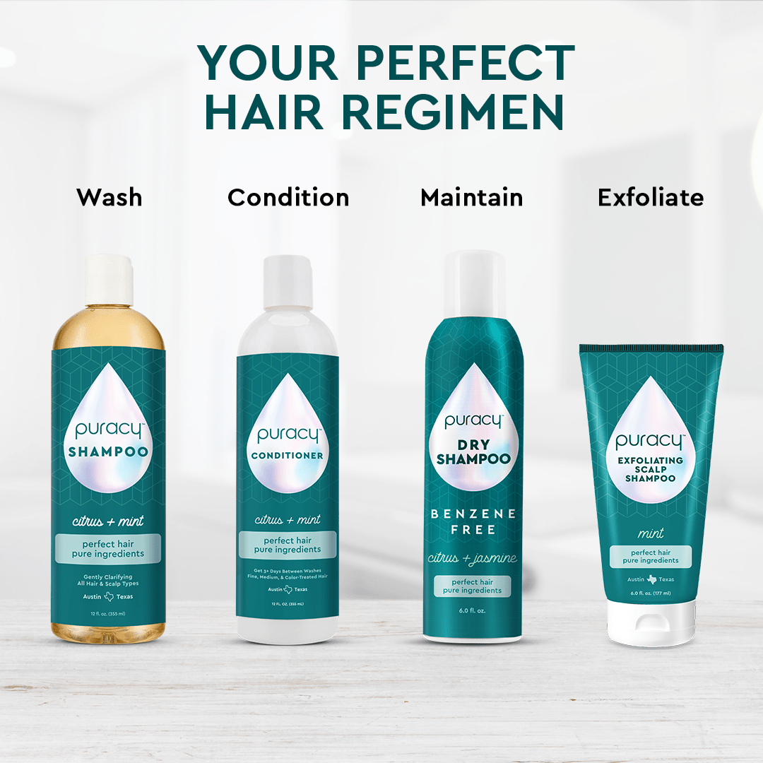Champú exfoliante para el cuero cabelludo