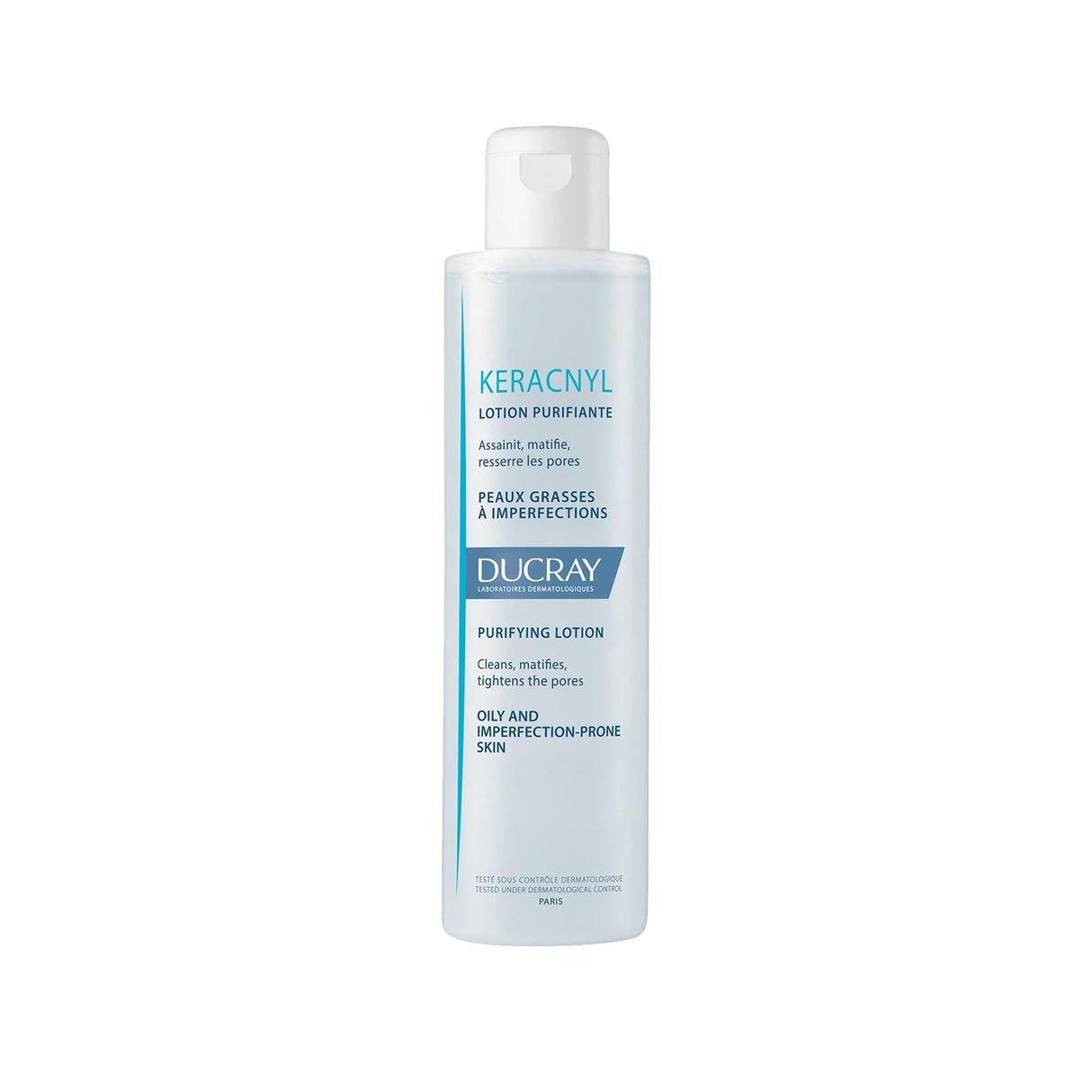 Ducray Keracnyl Toner - 200ml Toner for Oily & Acne-Prone Skin - Dermatologically Tested Skincare
