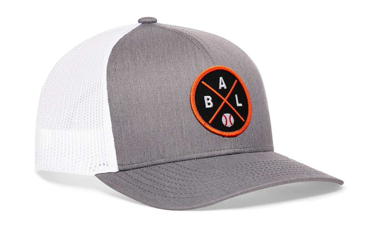 Baltimore Trucker Hat | BAL X Baseball Snapback