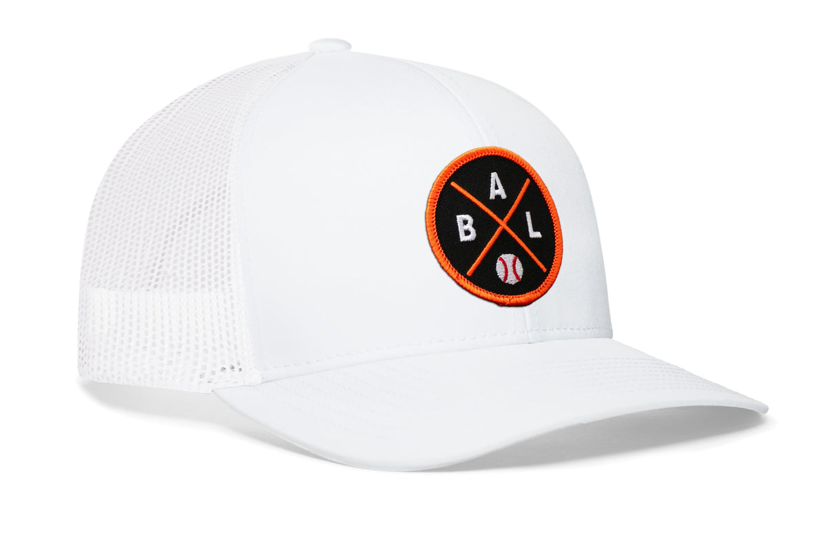Baltimore Trucker Hat | BAL X Baseball Snapback