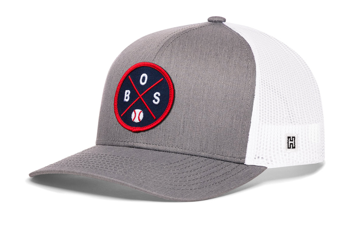 Boston Trucker Hat | BOS X Baseball Snapback
