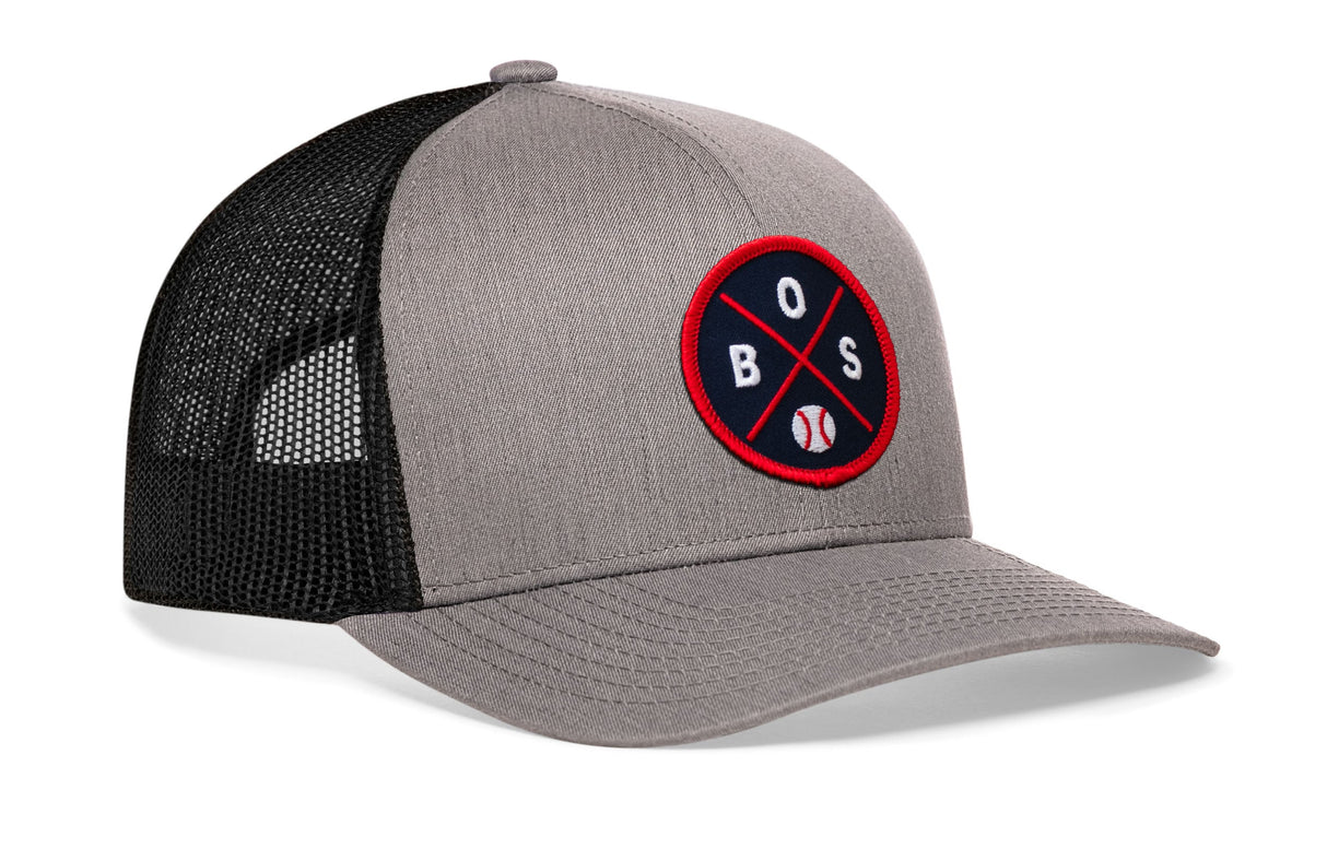 Boston Trucker Hat | BOS X Baseball Snapback