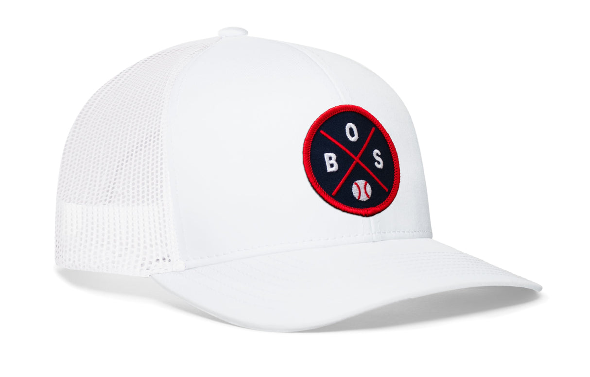 Boston Trucker Hat | BOS X Baseball Snapback