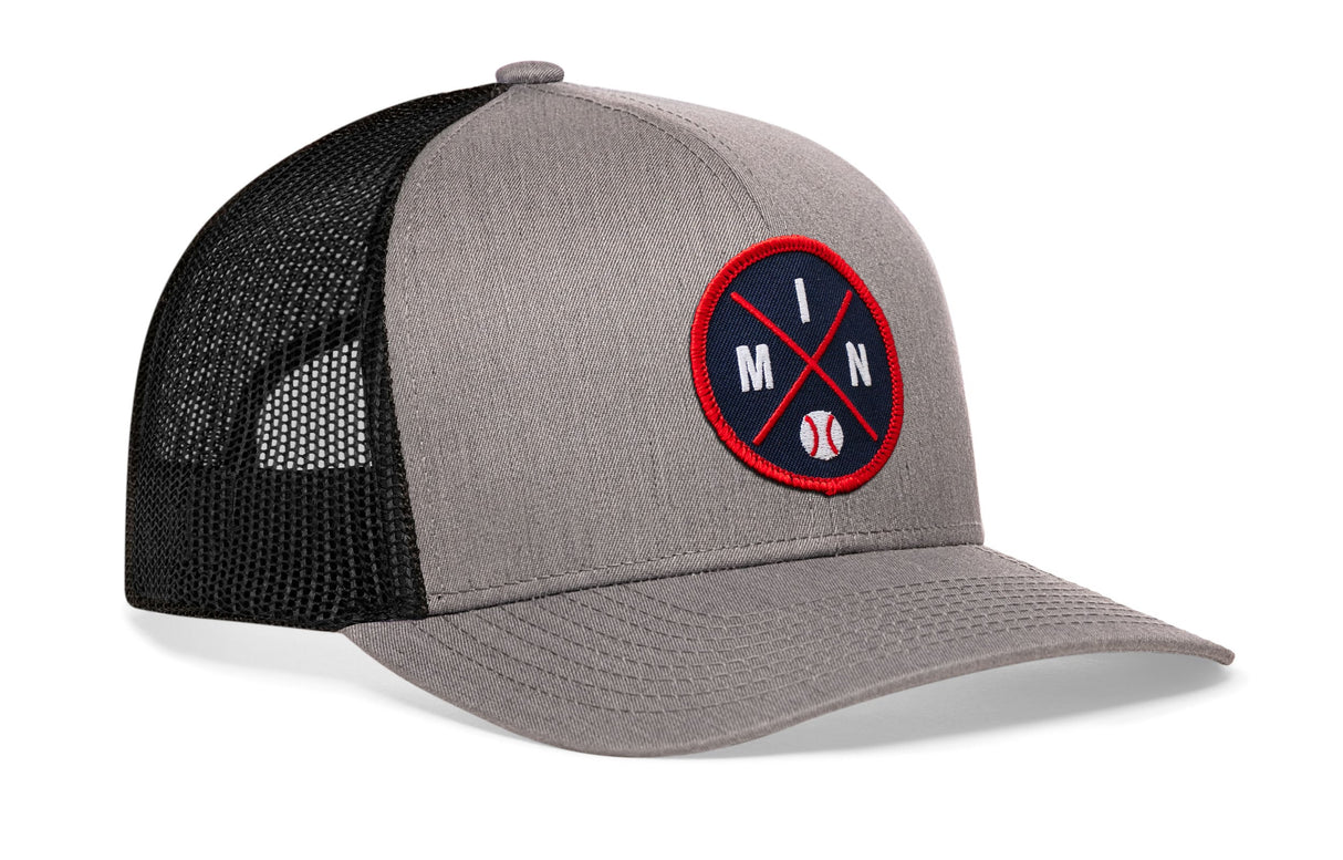 Minnesota Trucker Hat | MIN X Baseball Snapback