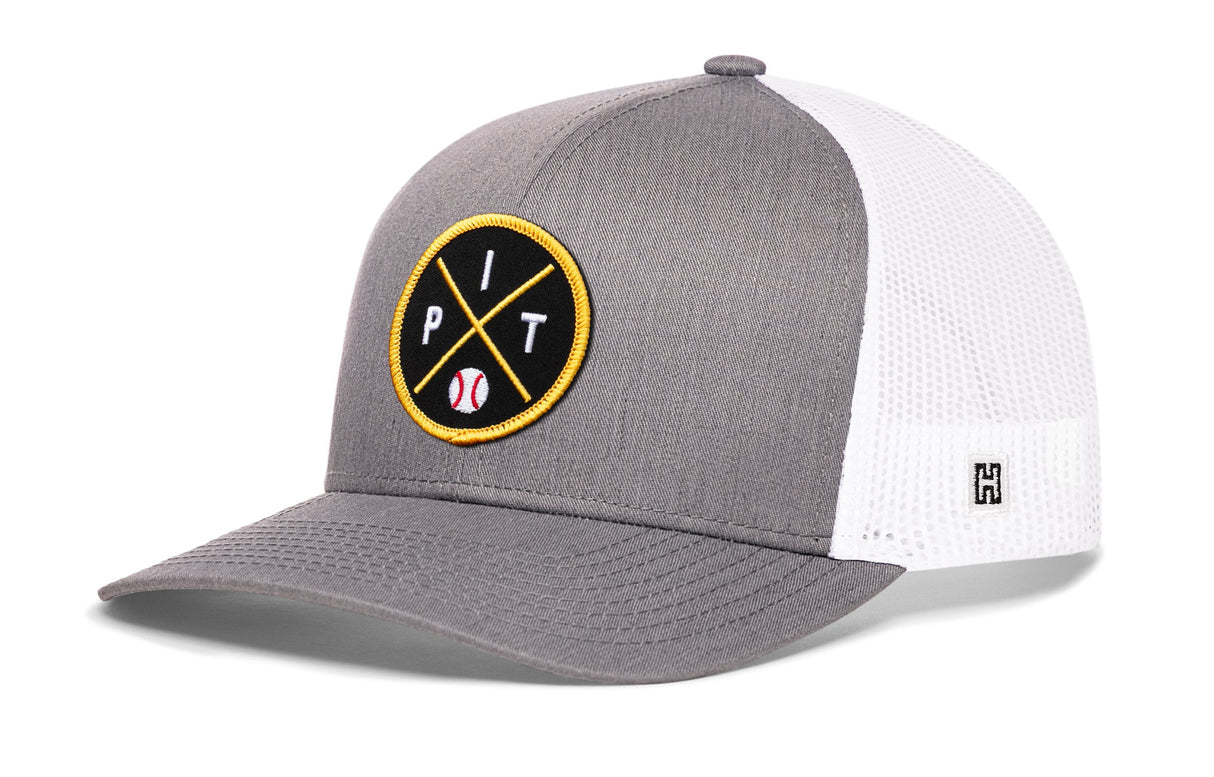 Pittsburgh Trucker Hat | PIT X Baseball Snapback