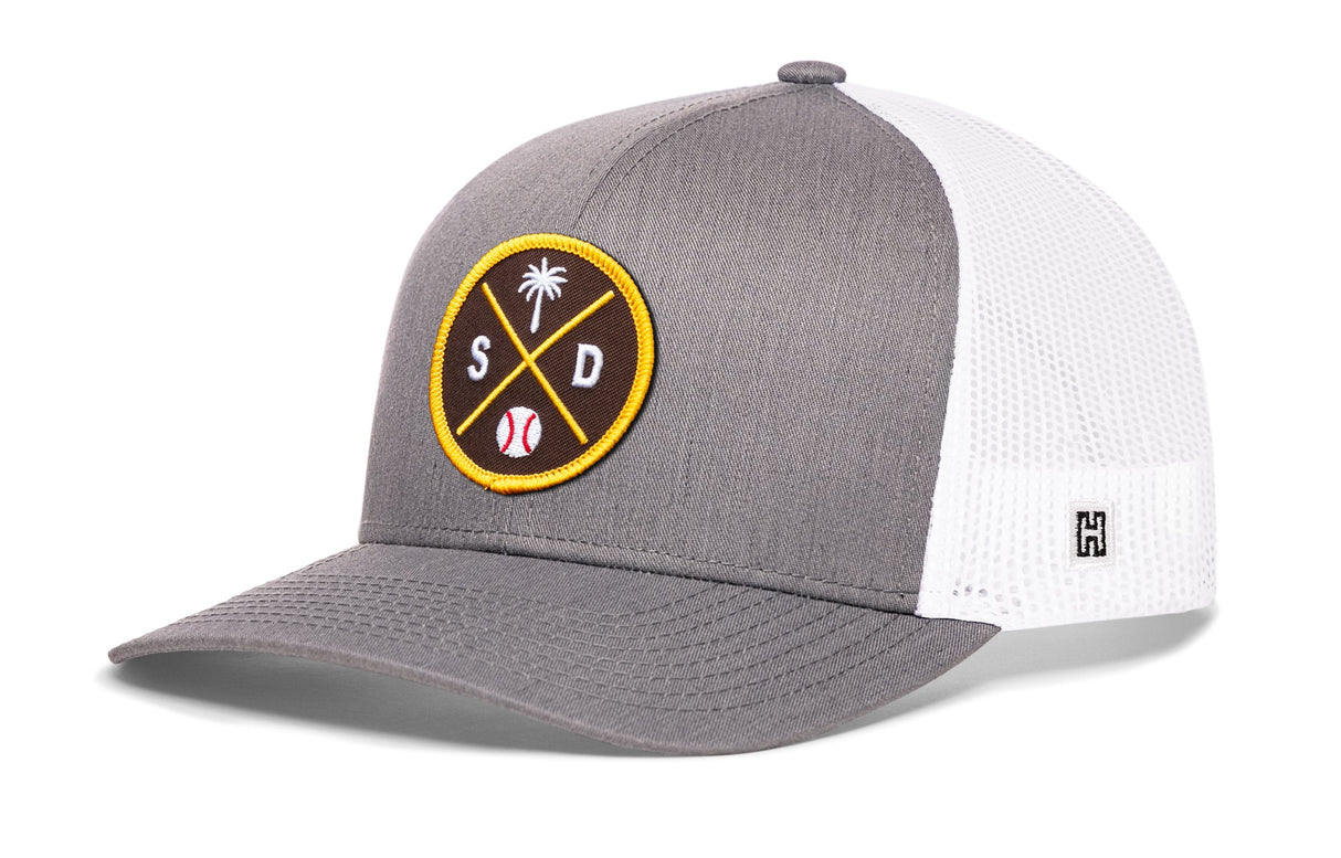 San Diego Trucker Hat | SD X Baseball Snapback