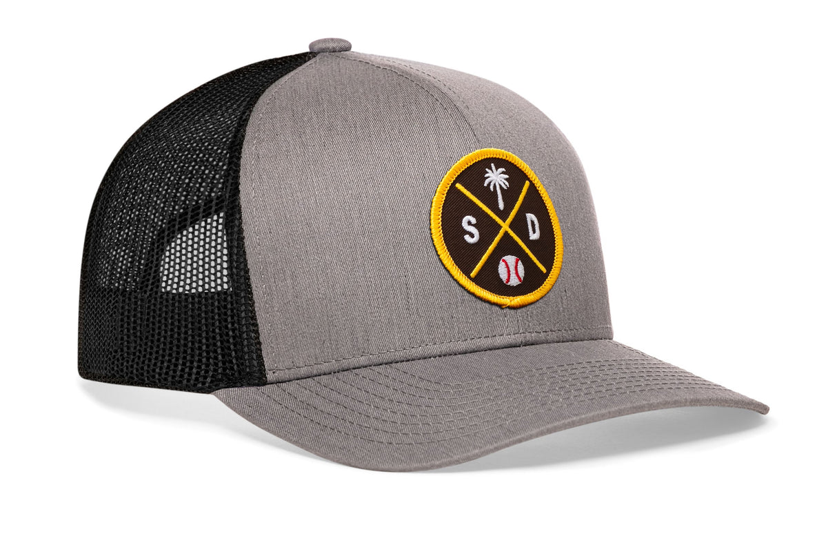 San Diego Trucker Hat | SD X Baseball Snapback