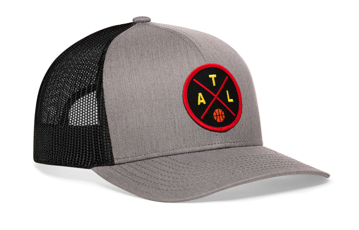 Atlanta Trucker Hat | ATL X Basketball Snapback