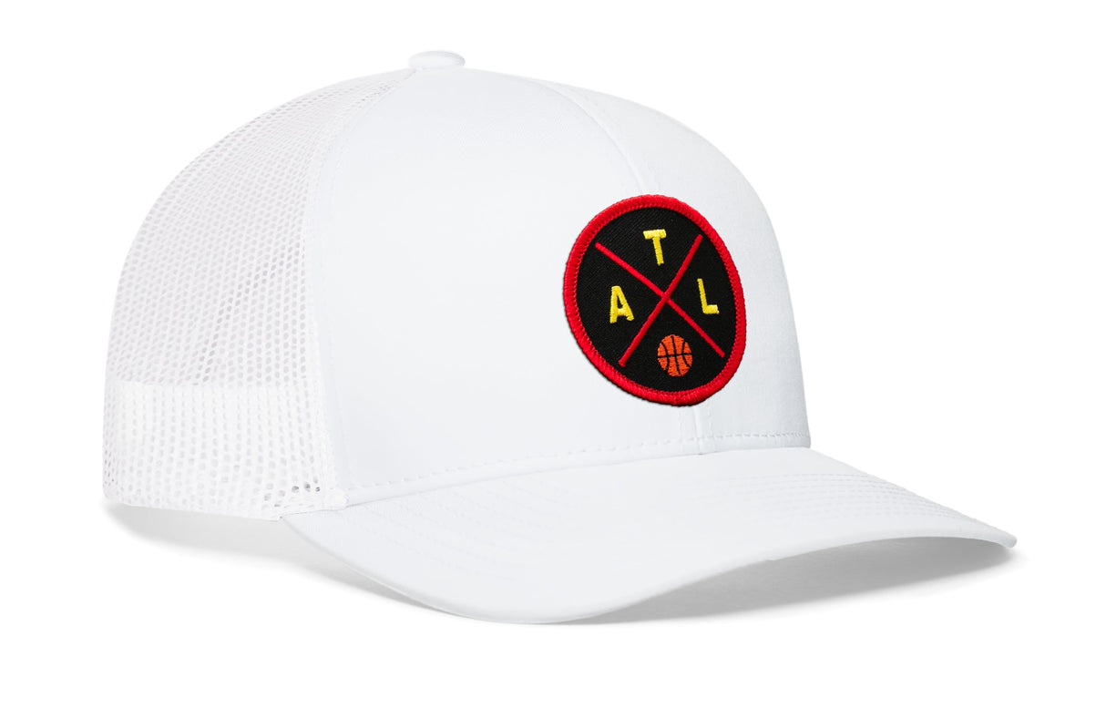 Atlanta Trucker Hat | ATL X Basketball Snapback