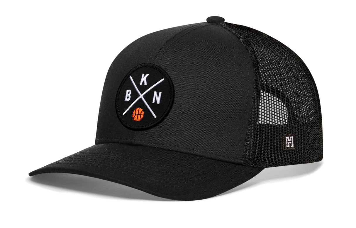 Brooklyn Trucker Hat | BKN X Basketball Snapback