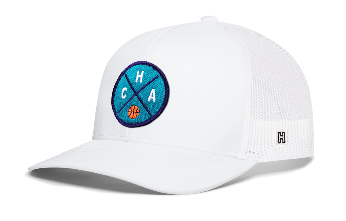 Charlotte Trucker Hat | CHA X Basketball Snapback