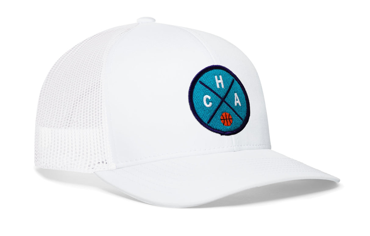Charlotte Trucker Hat | CHA X Basketball Snapback