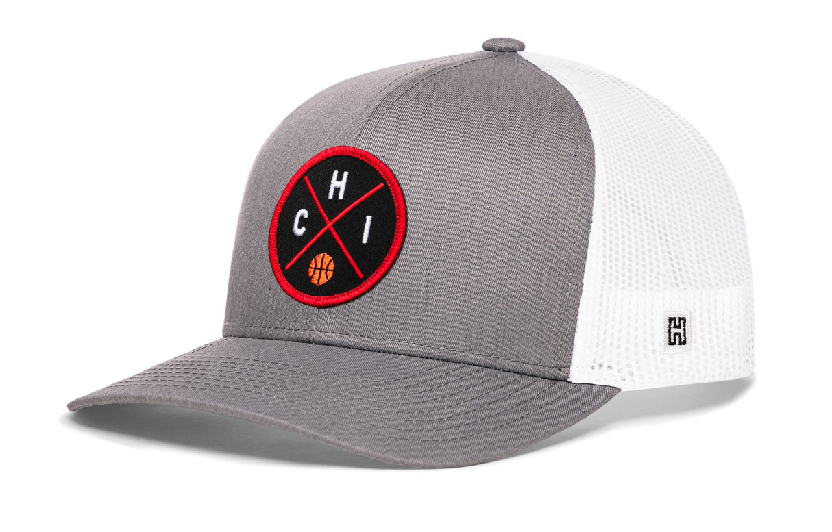 Chicago Trucker Hat | CHI X Basketball Snapback