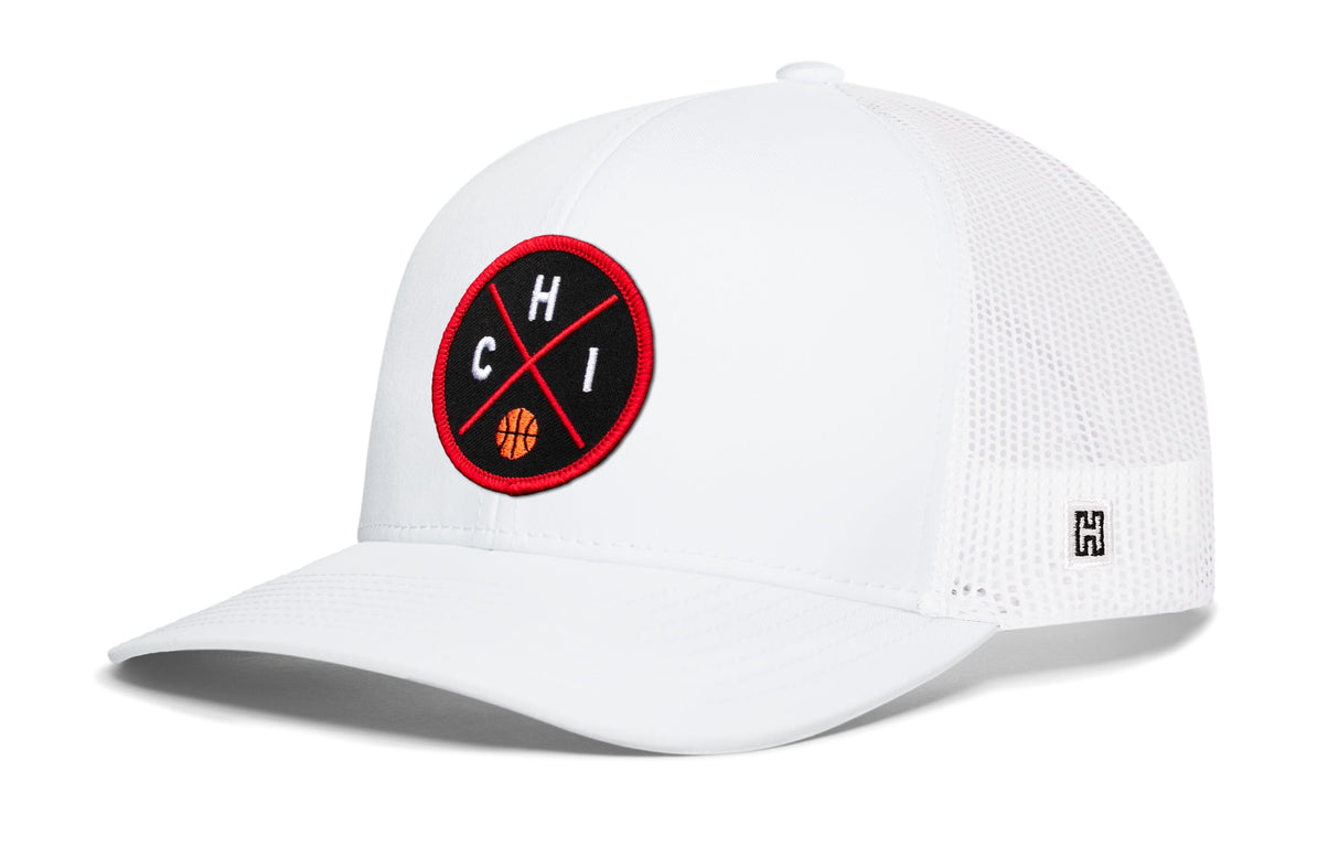 Chicago Trucker Hat | CHI X Basketball Snapback