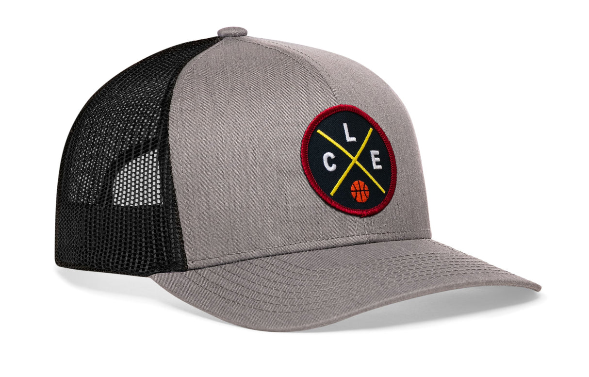 Cleveland Trucker Hat | CLE X Basketball Snapback