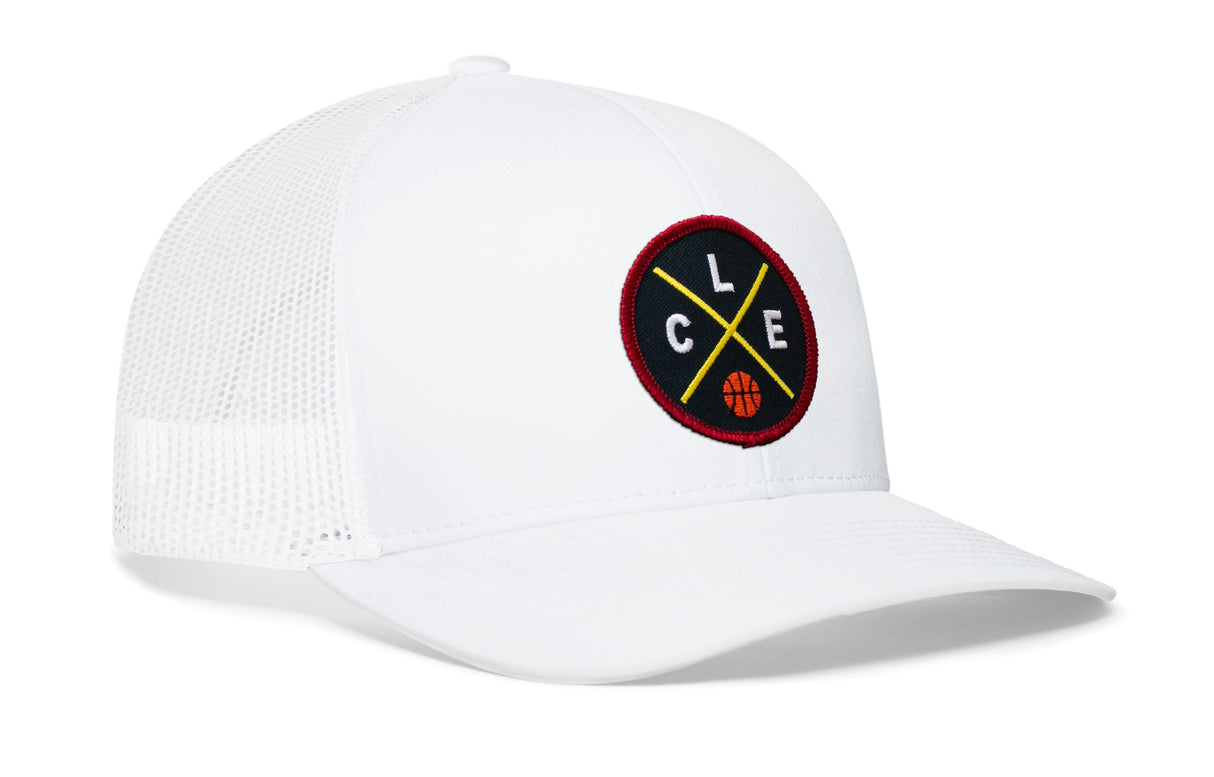 Cleveland Trucker Hat | CLE X Basketball Snapback