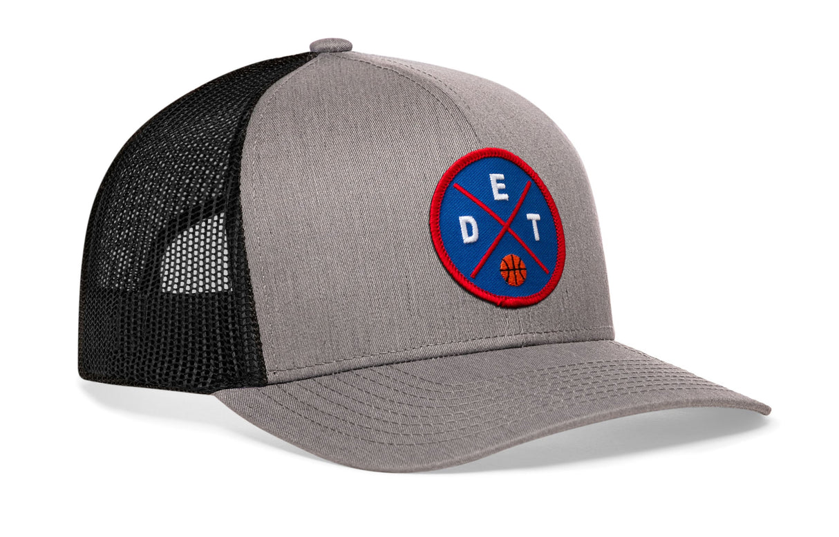 Detroit Trucker Hat | DET X Basketball Snapback