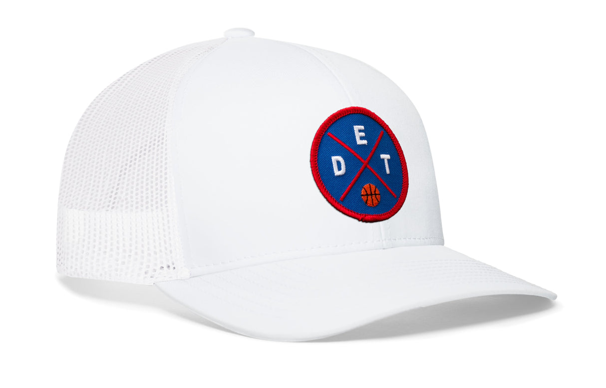 Detroit Trucker Hat | DET X Basketball Snapback