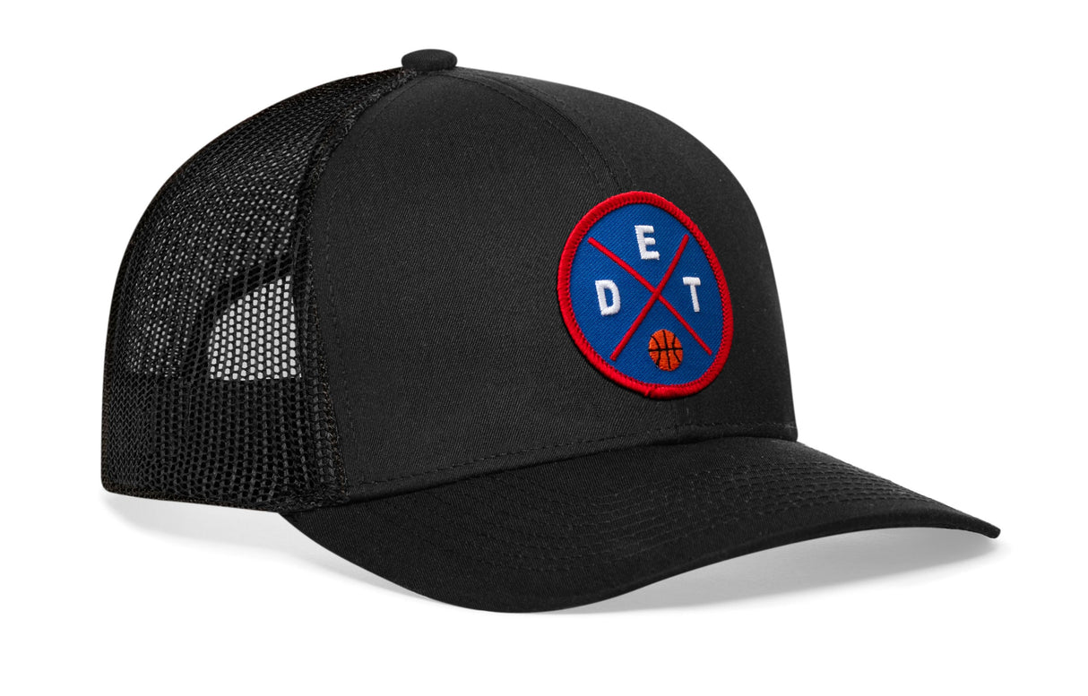Detroit Trucker Hat | DET X Basketball Snapback