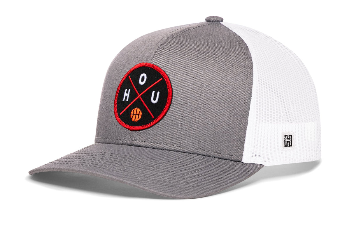 Houston Trucker Hat | HOU X Basketball Snapback