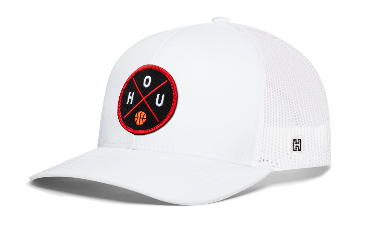 Houston Trucker Hat | HOU X Basketball Snapback